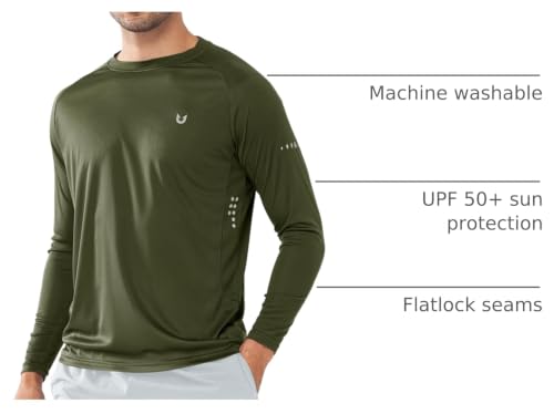 Men's UPF 50+ Long-Sleeve Sun Shirt