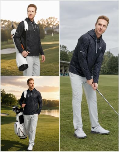 Men’s Dry-Fit Fleece Golf Hoodie