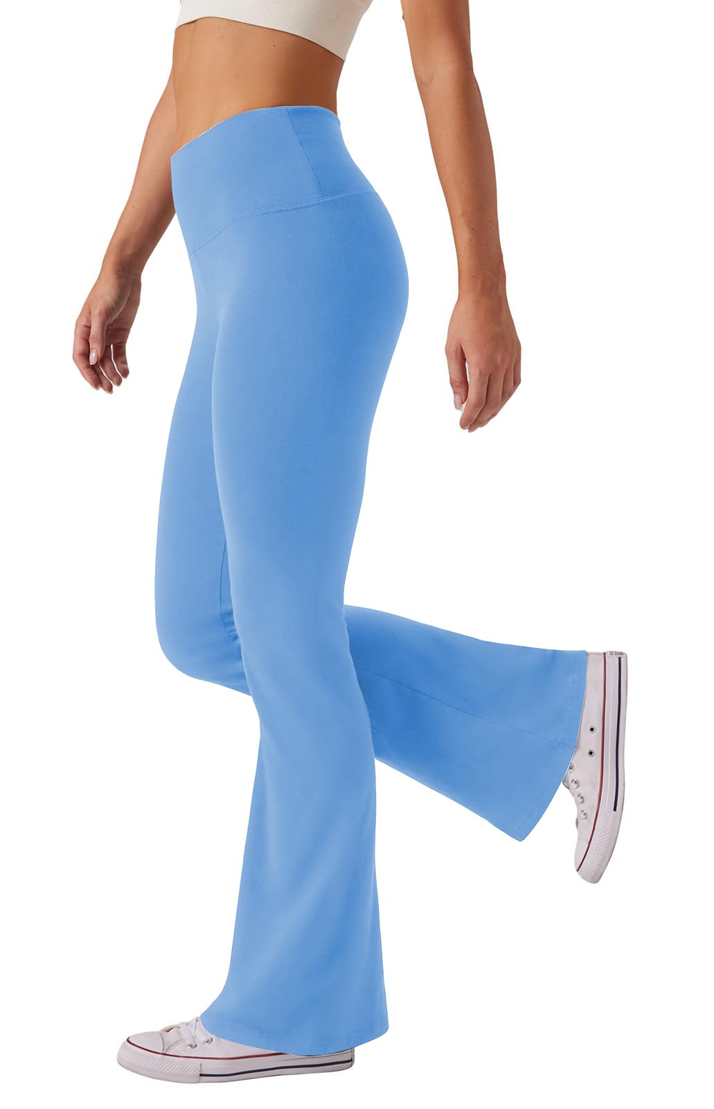 SEAJOJO Women's Flare Yoga Pants High Waist Bootcut Leggings