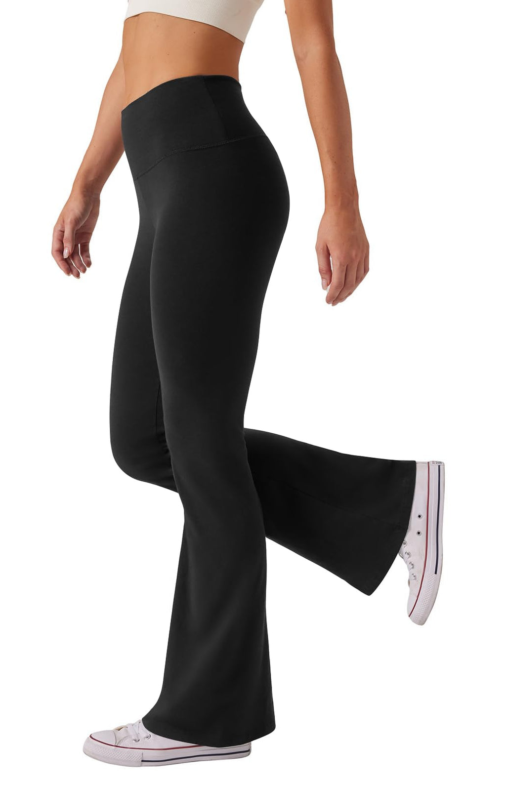SEAJOJO Women's Flare Yoga Pants High Waist Bootcut Leggings