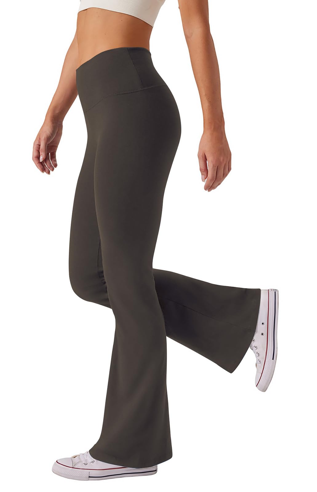 SEAJOJO Women's Flare Yoga Pants High Waist Bootcut Leggings
