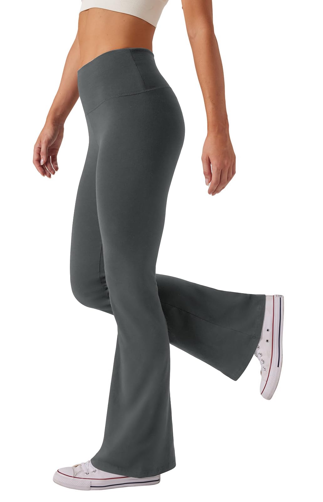 SEAJOJO Women's Flare Yoga Pants High Waist Bootcut Leggings