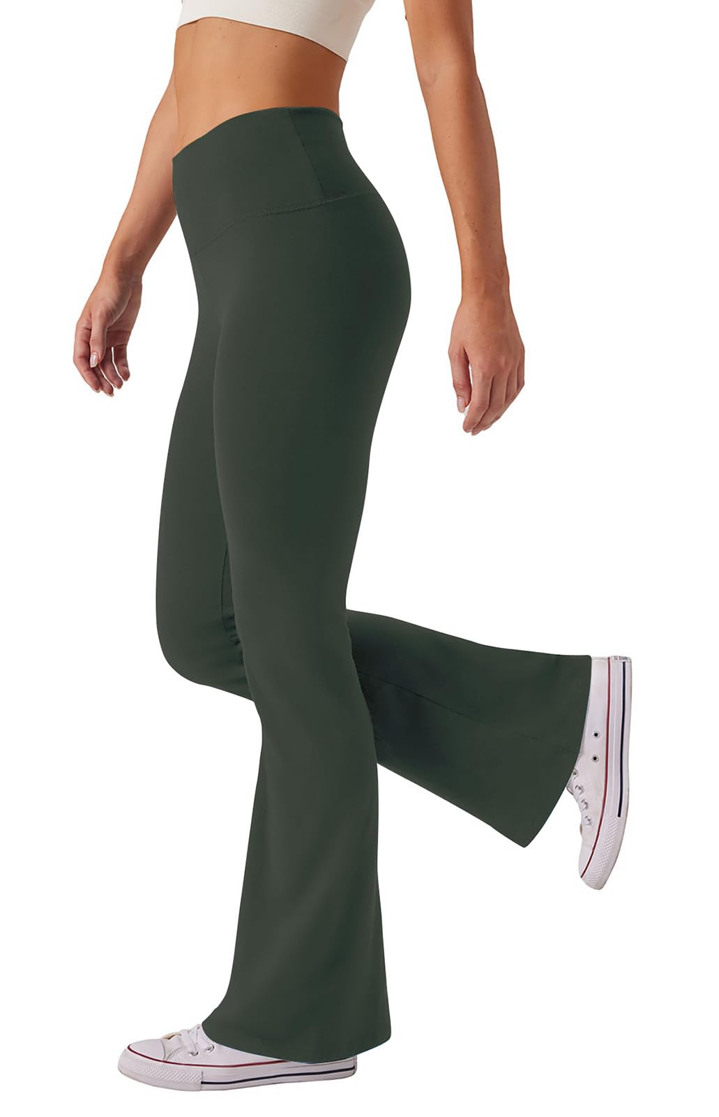 SEAJOJO Women's Flare Yoga Pants High Waist Bootcut Leggings