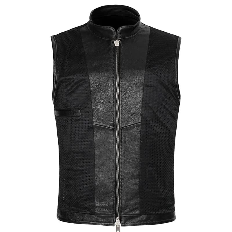 Men’s Slim-Fit Motorcycle Vest