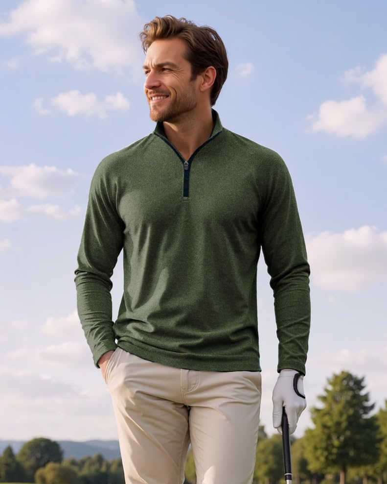 Men’s Fleece Quarter-Zip Pullover