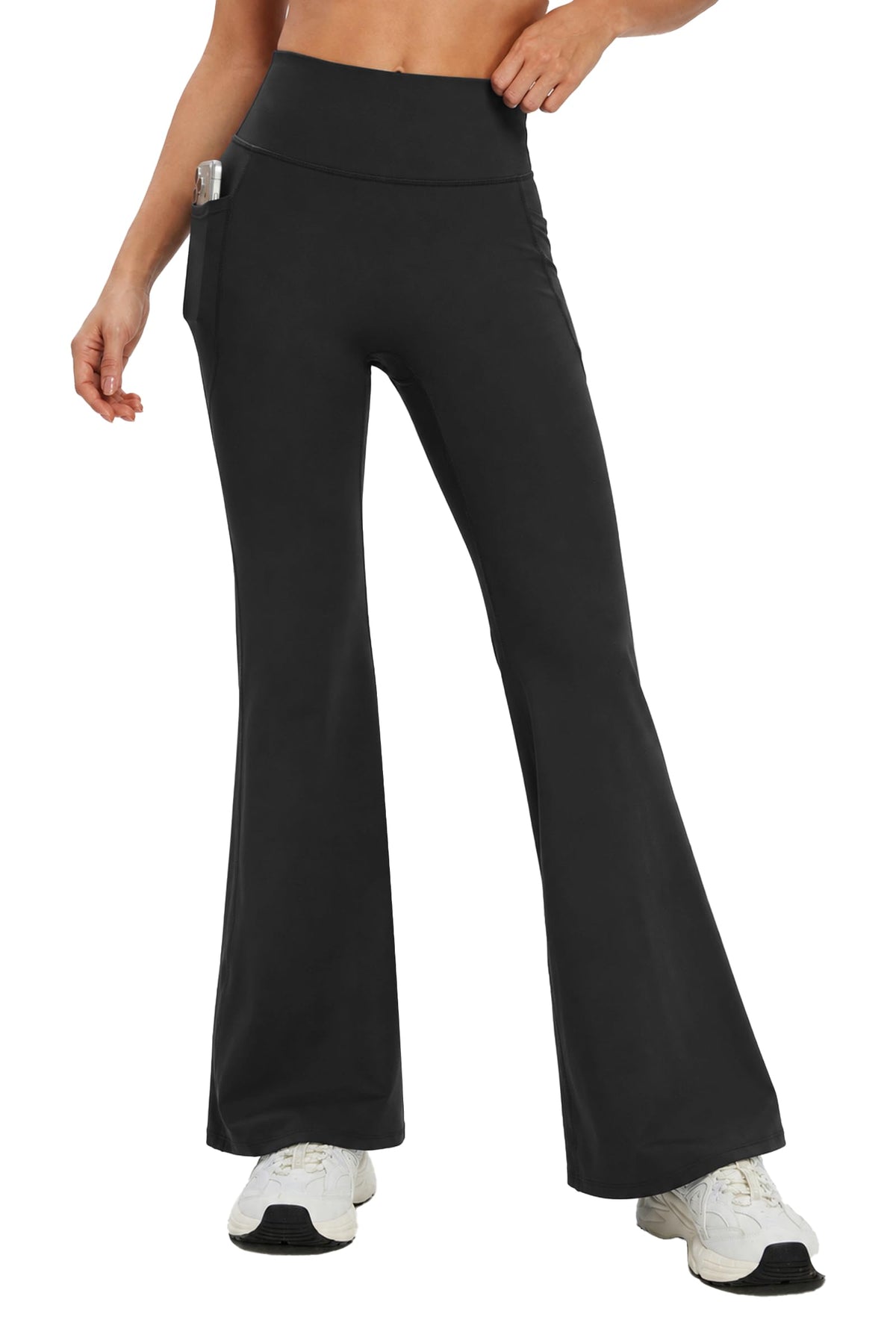 Alaroo Yoga Pants Workout Flare Leggings with Pockets for Women