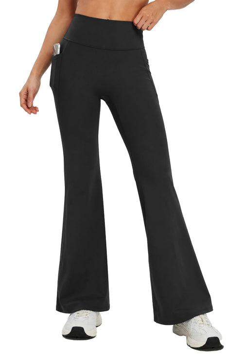 Alaroo Yoga Pants Workout Flare Leggings with Pockets for Women