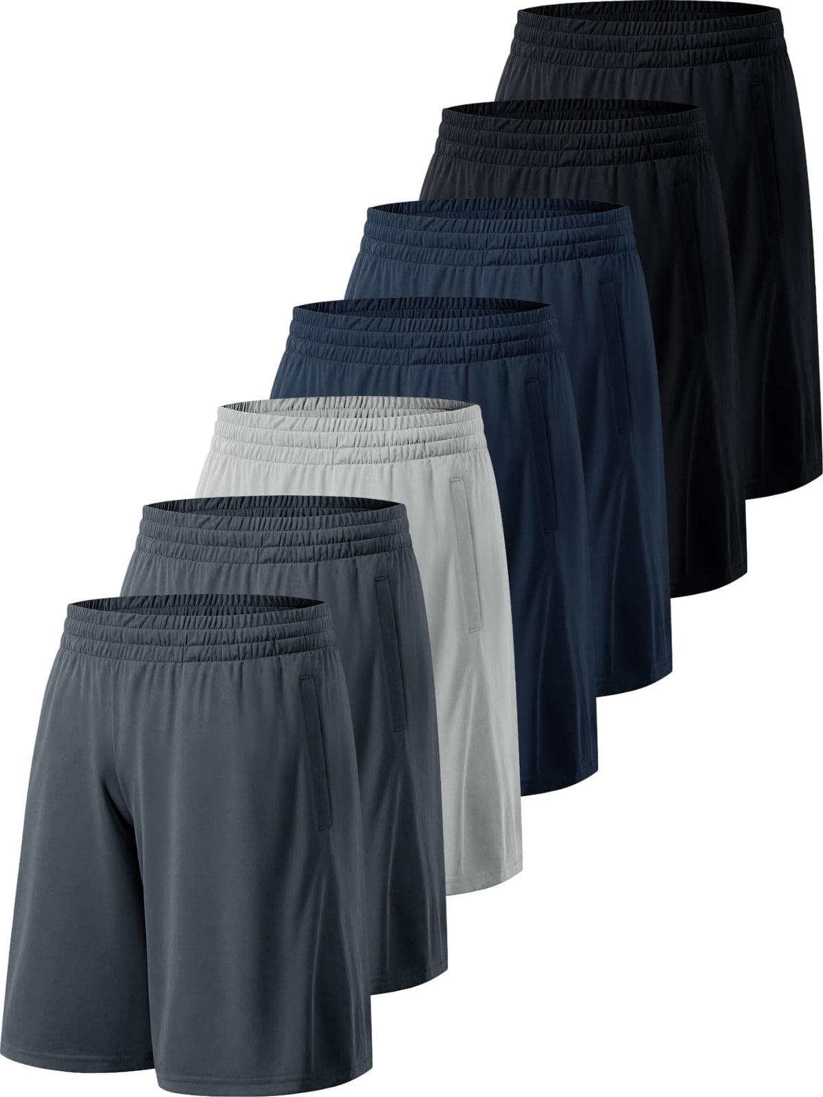 Profectors Men's Athletic Shorts with Pockets Activewear Workout