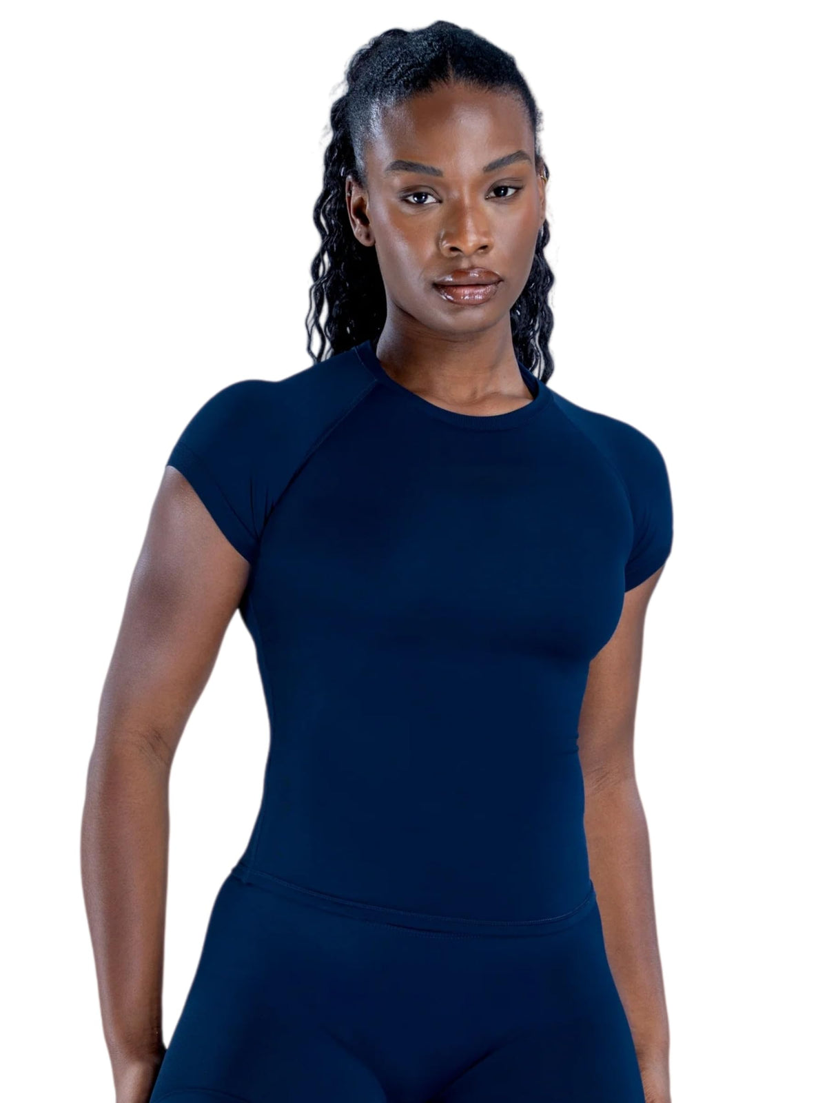 Women’s Seamless Cropped Workout Tee