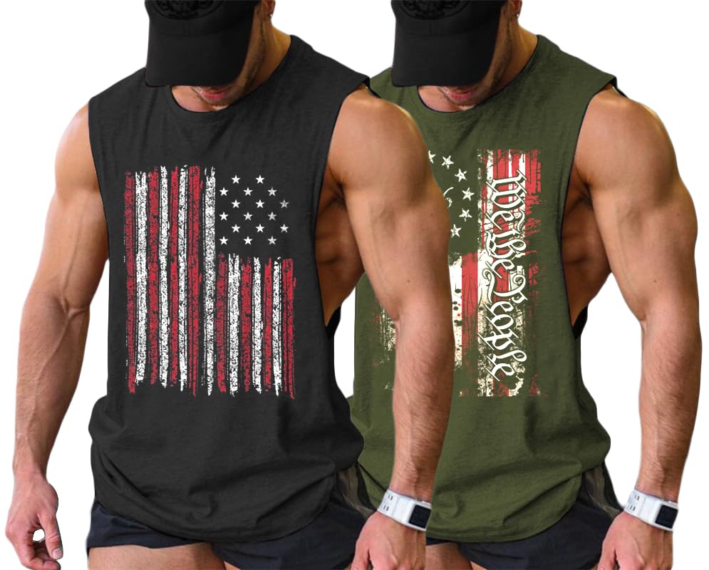 Men's Sleeveless Gym Tank