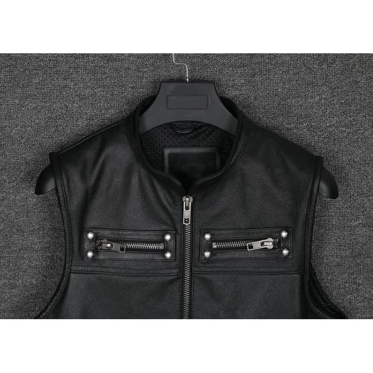 Men’s Slim-Fit Motorcycle Vest