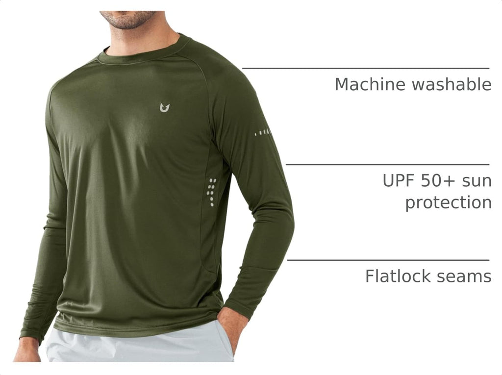 Men's UPF 50+ Long-Sleeve Sun Shirt