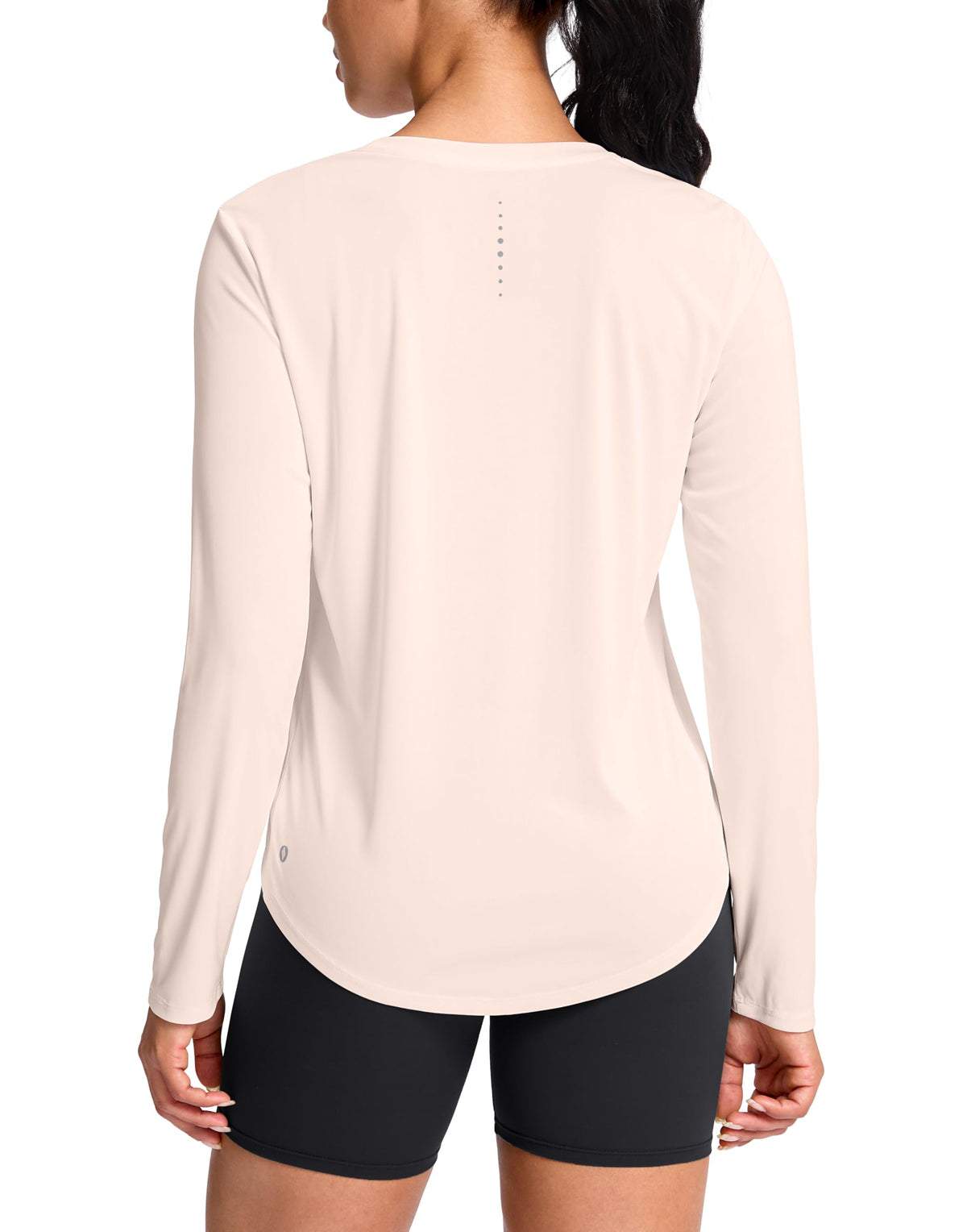 SANTINY Lightweight Long Sleeve Workout Tops for Women