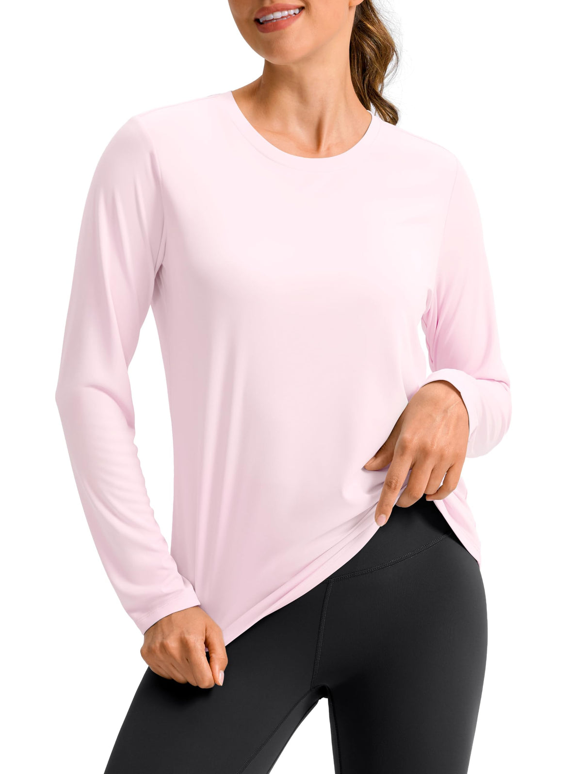 Women's Lightweight Long-Sleeve Workout Top