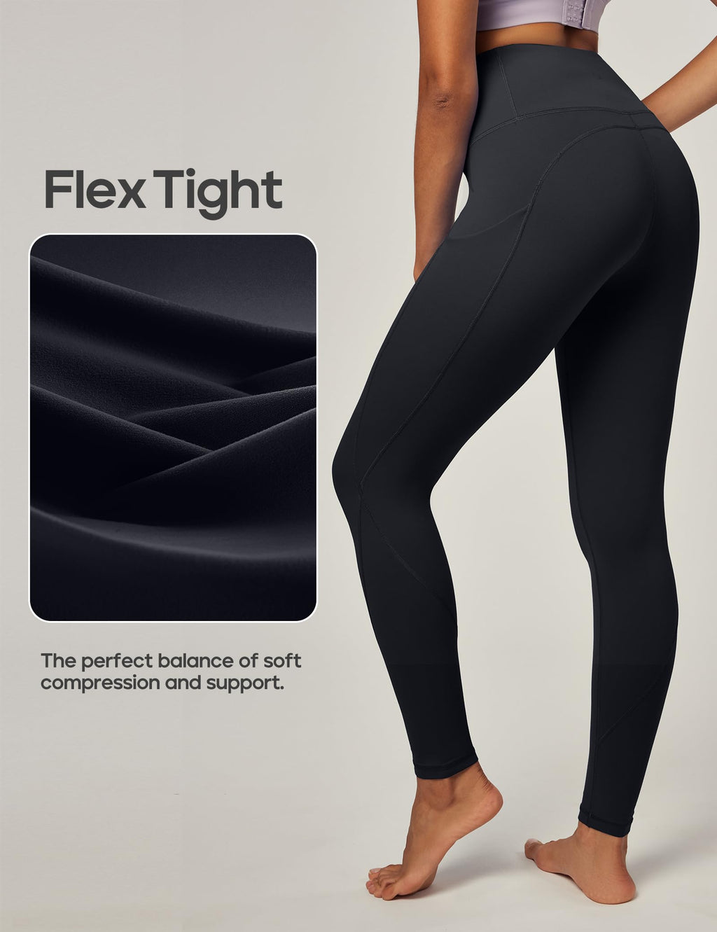 Women’s Pocket Tummy-Control Leggings