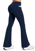 Alaroo Yoga Pants Workout Flare Leggings with Pockets for Women