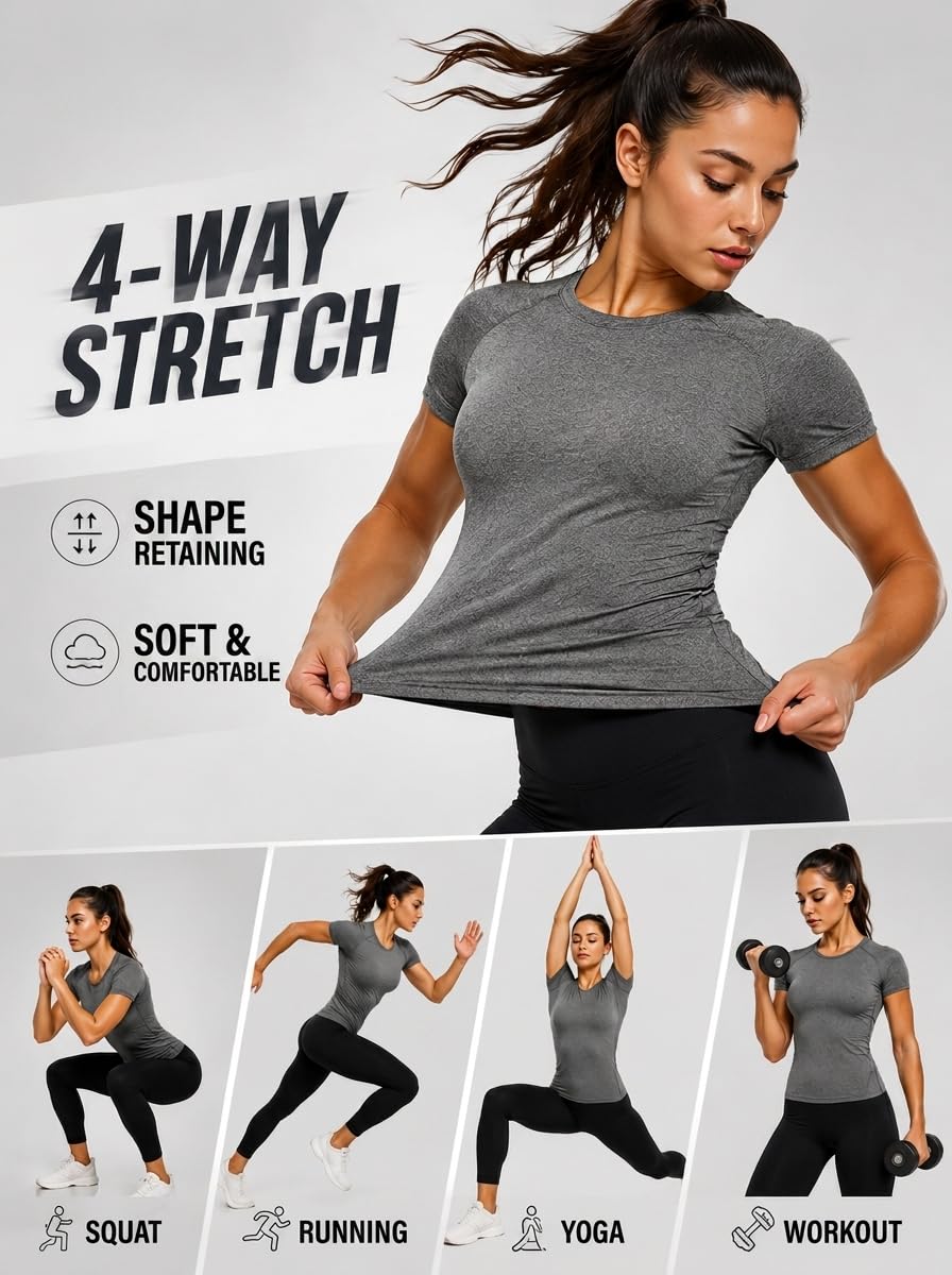 Women’s Compression Workout Tee