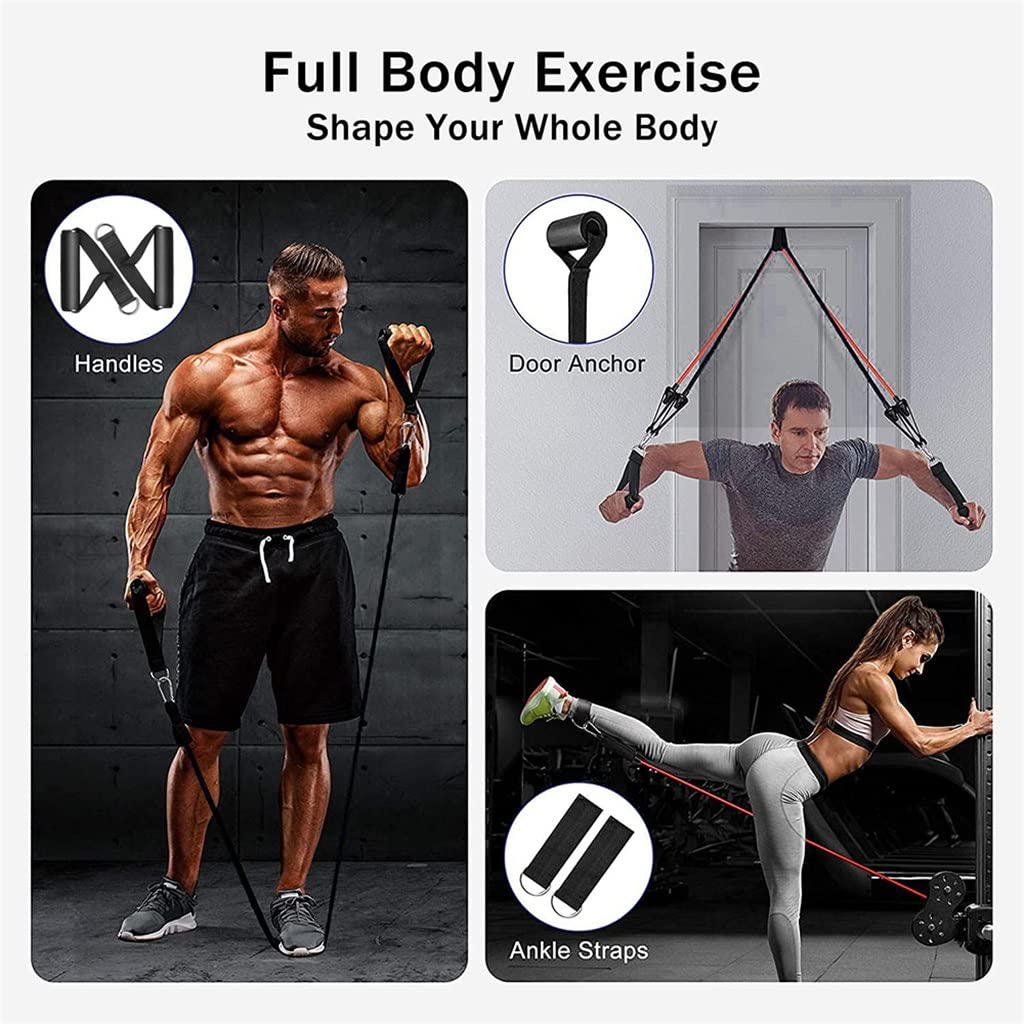 Portable Resistance Bands Set