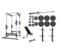 Home Gym Power Cage & Weight Set