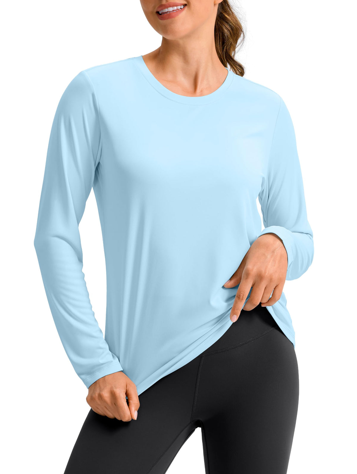 Women's Lightweight Long-Sleeve Workout Top
