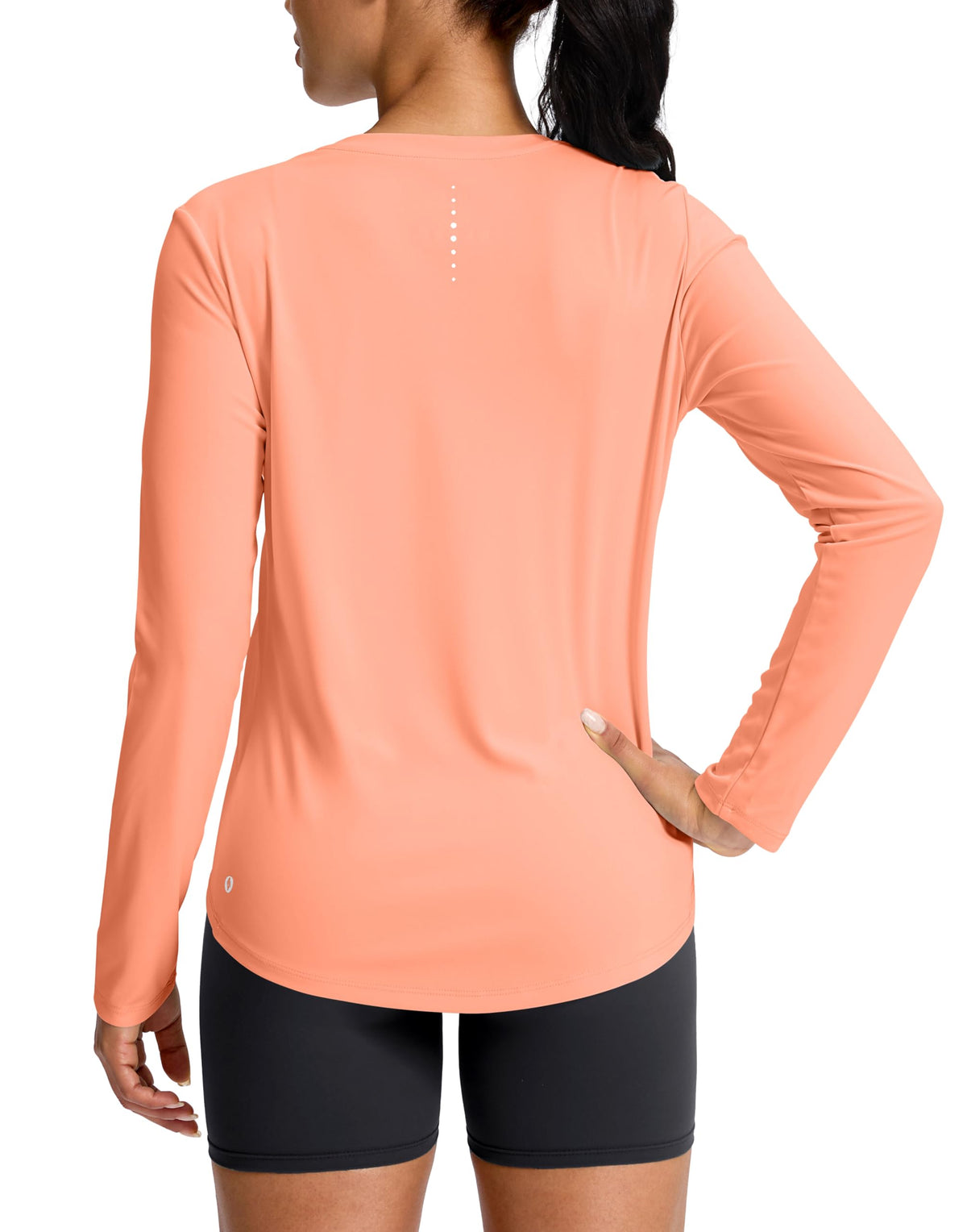 SANTINY Lightweight Long Sleeve Workout Tops for Women