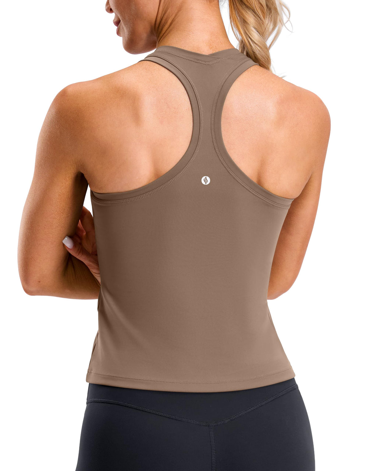 SANTINY Women's Workout Tank Tops Racerback Gym Shirts