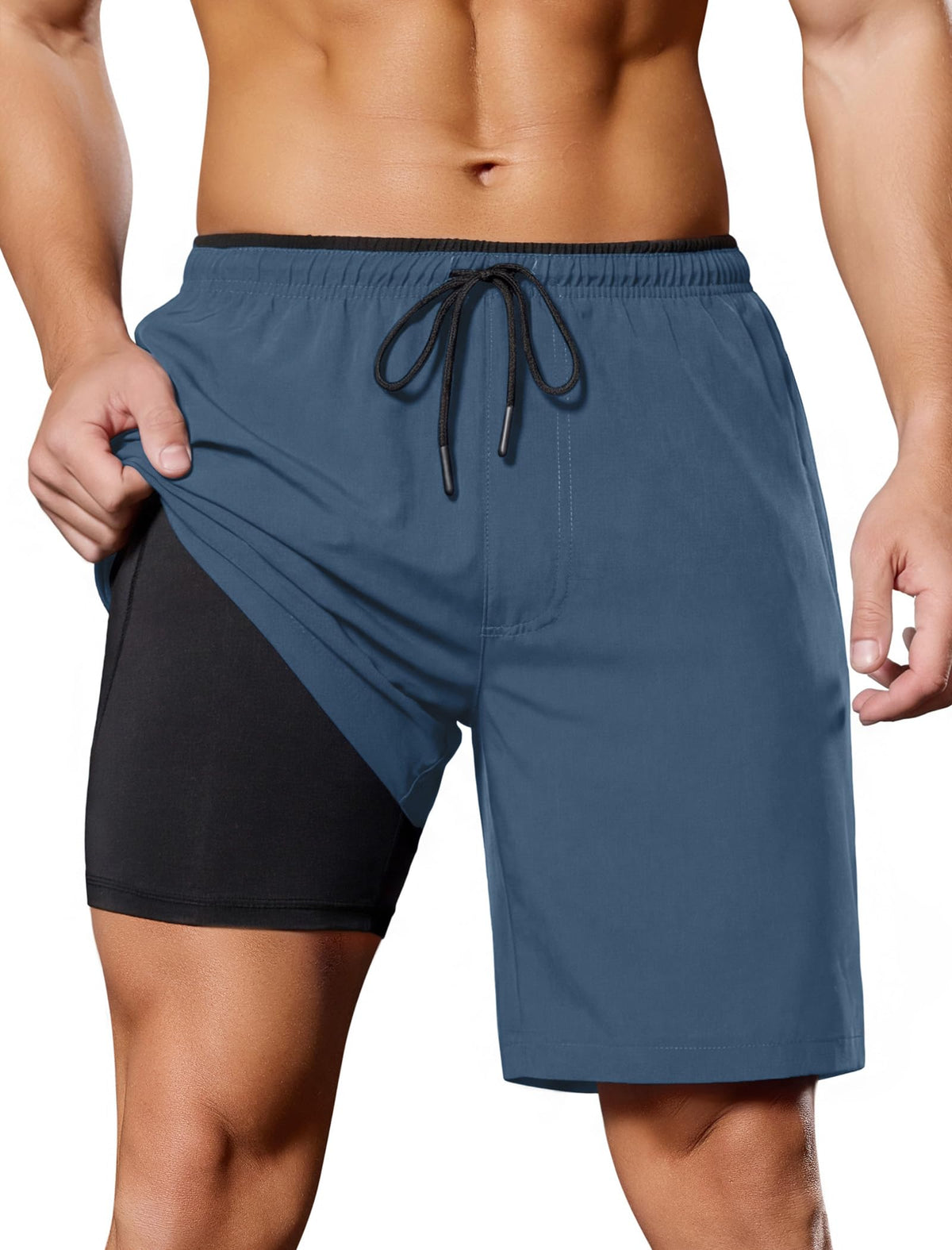 Men’s 2-in-1 Quick-Dry Running Shorts
