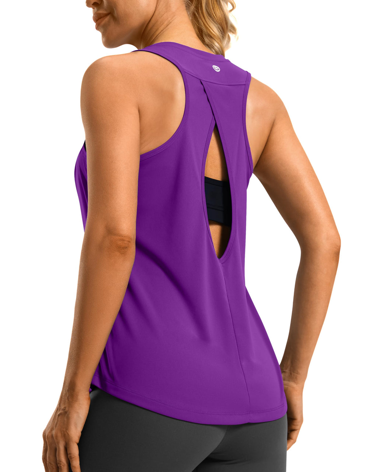 Women's Open-Back Workout Tank