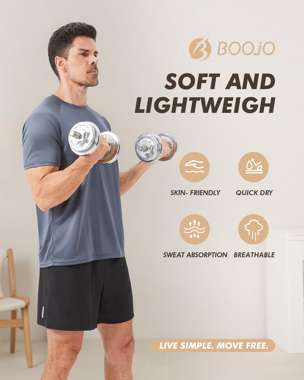 Men's Quick-Dry Workout Tee