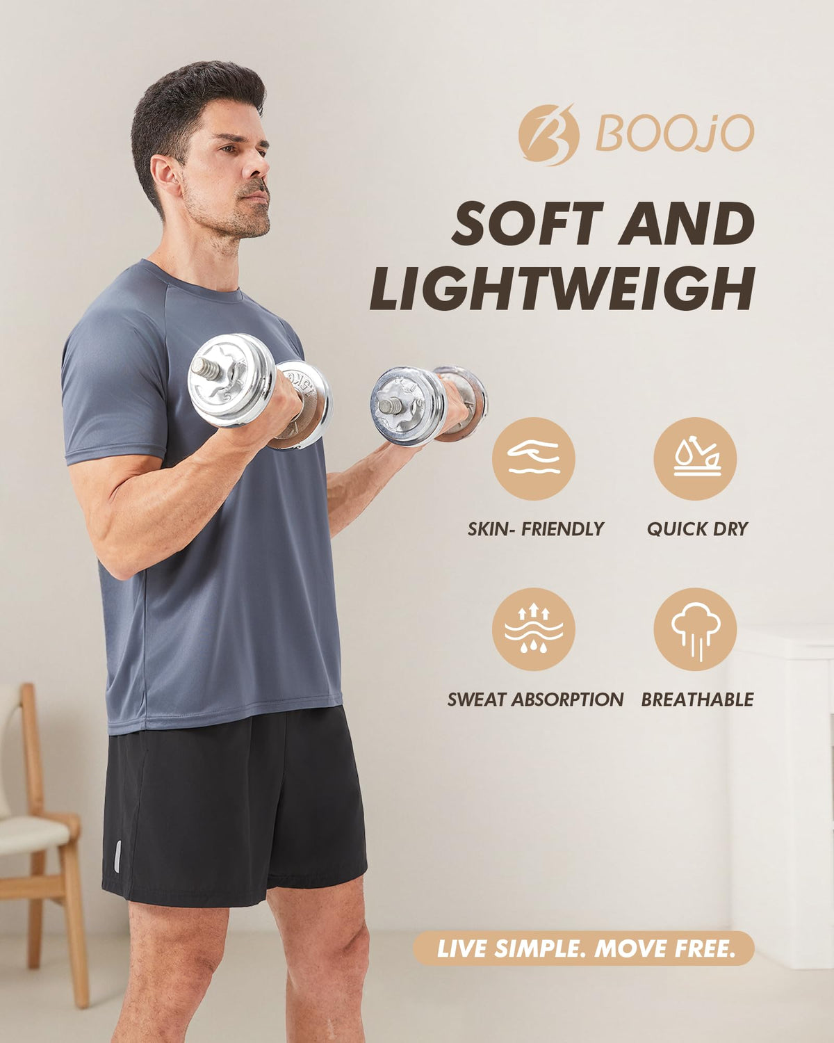 Men's Quick-Dry Workout Tee