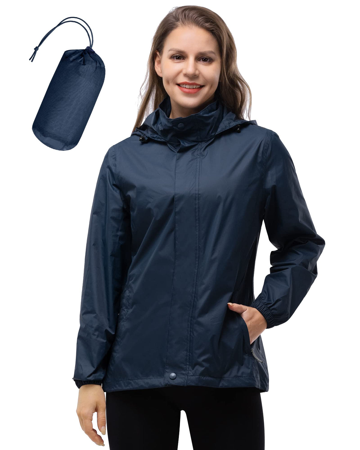 Women’s Packable Waterproof Rain Jacket