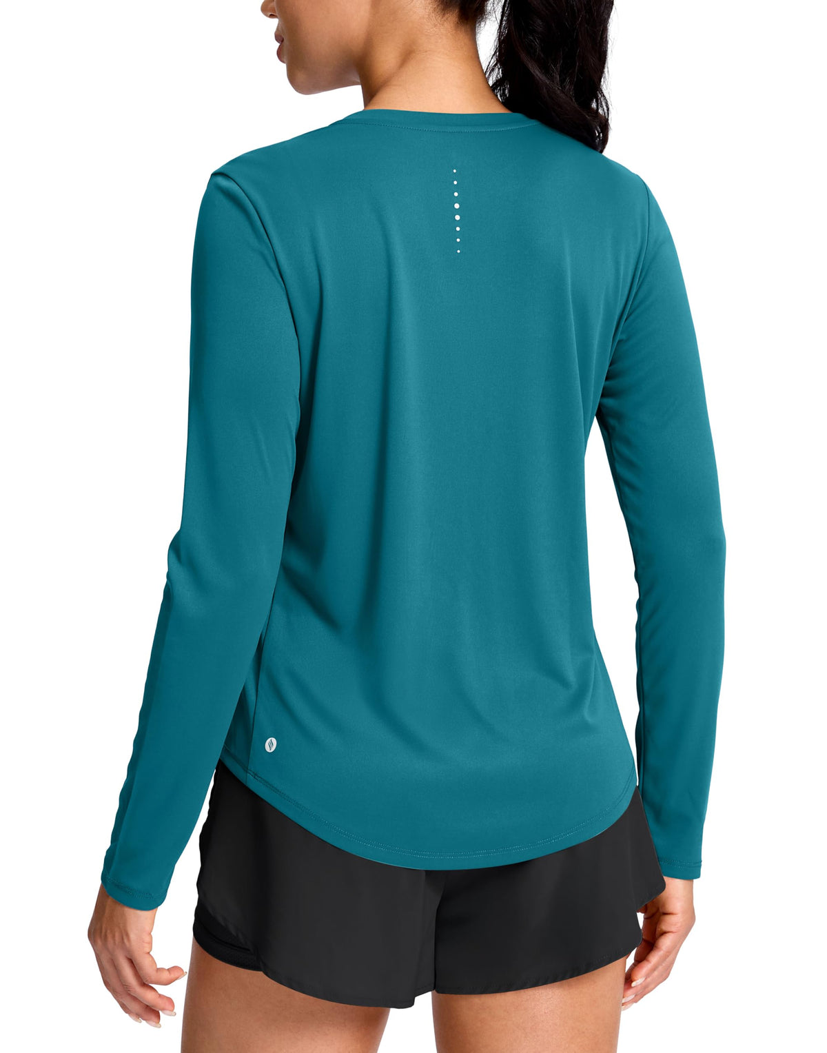 SANTINY Lightweight Long Sleeve Workout Tops for Women