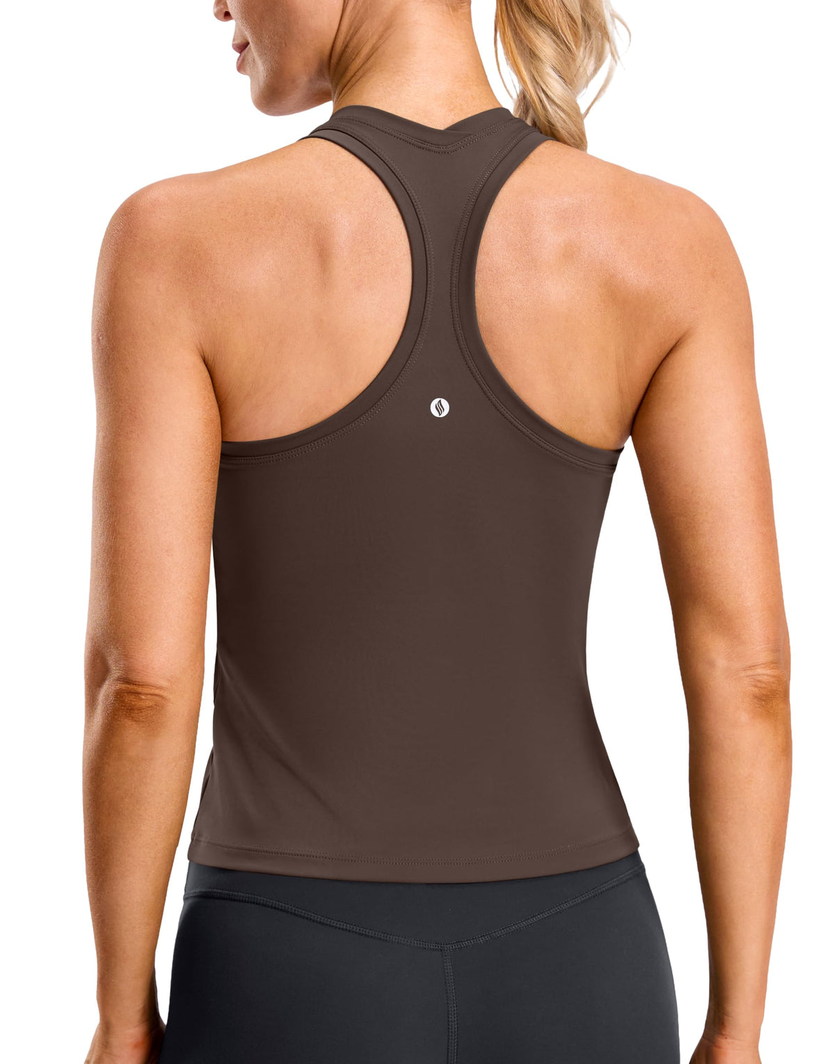 SANTINY Women's Workout Tank Tops Racerback Gym Shirts