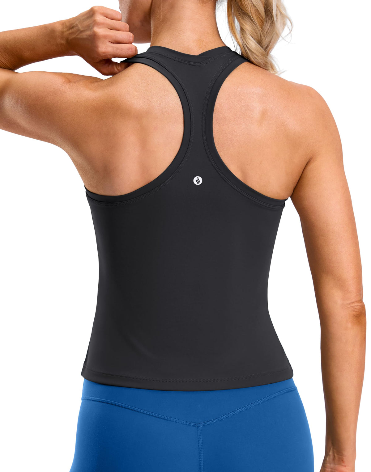 SANTINY Women's Workout Tank Tops Racerback Gym Shirts
