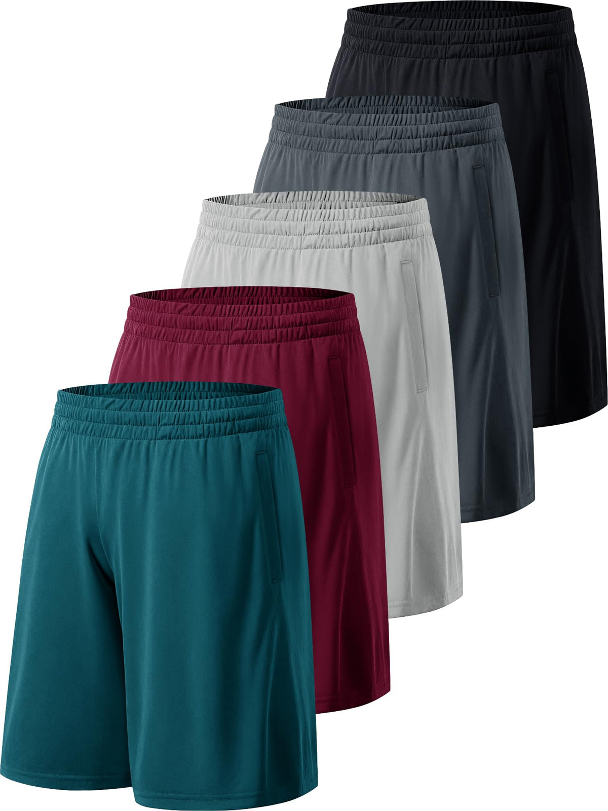 Profectors Men's Athletic Shorts with Pockets Activewear Workout
