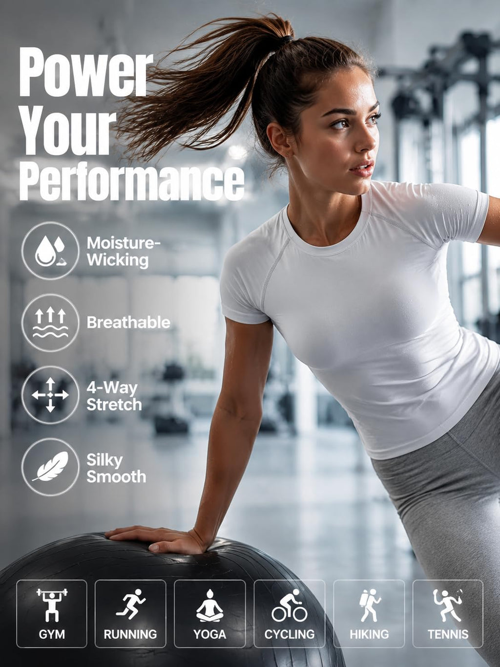 Women’s Compression Workout Tee