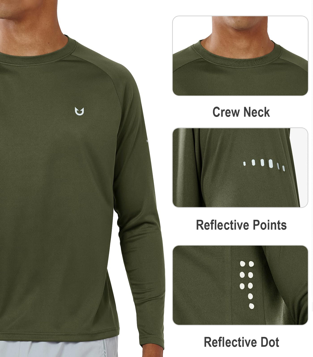 Men's UPF 50+ Long-Sleeve Sun Shirt