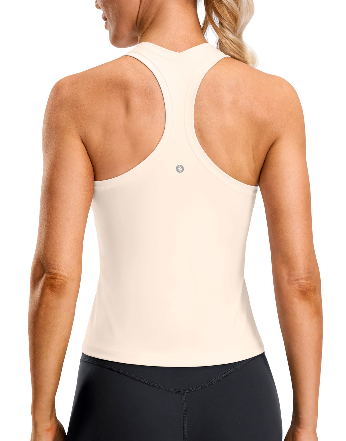 SANTINY Women's Workout Tank Tops Racerback Gym Shirts