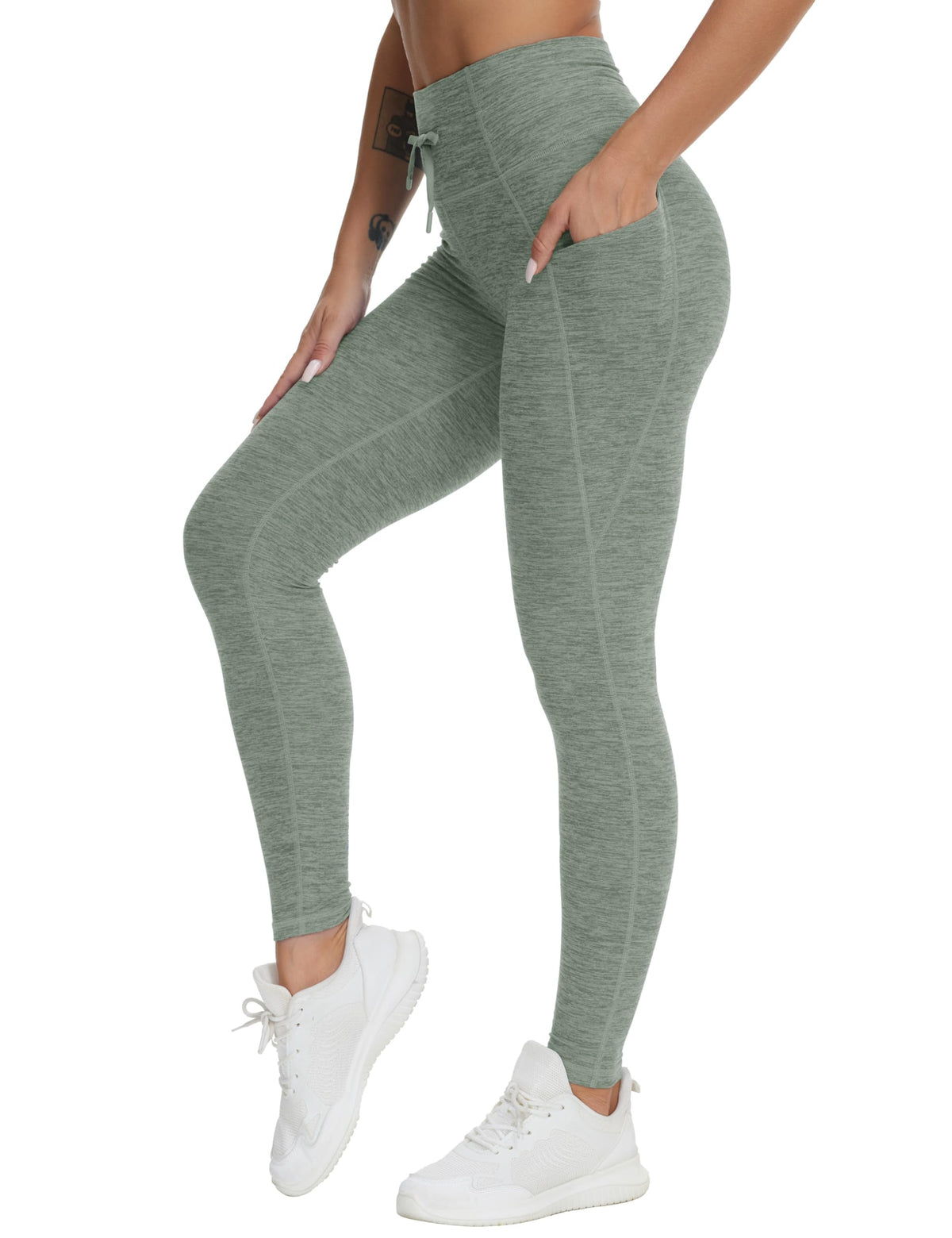 Women’s Drawstring Pocket Leggings