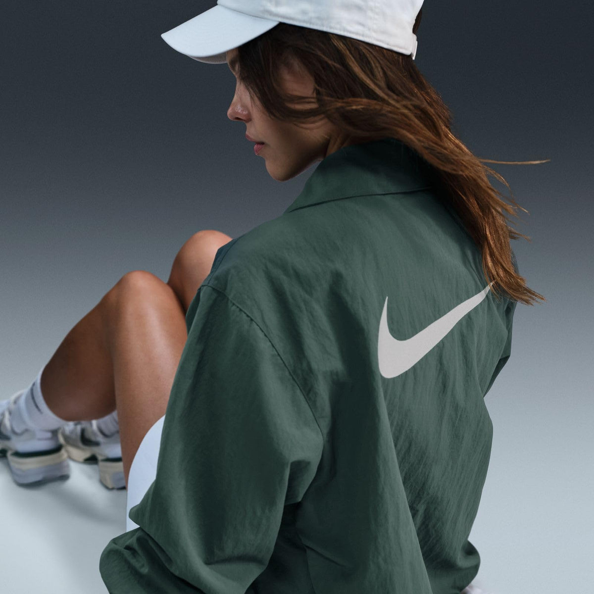 Women’s Oversized UV Woven Jacket