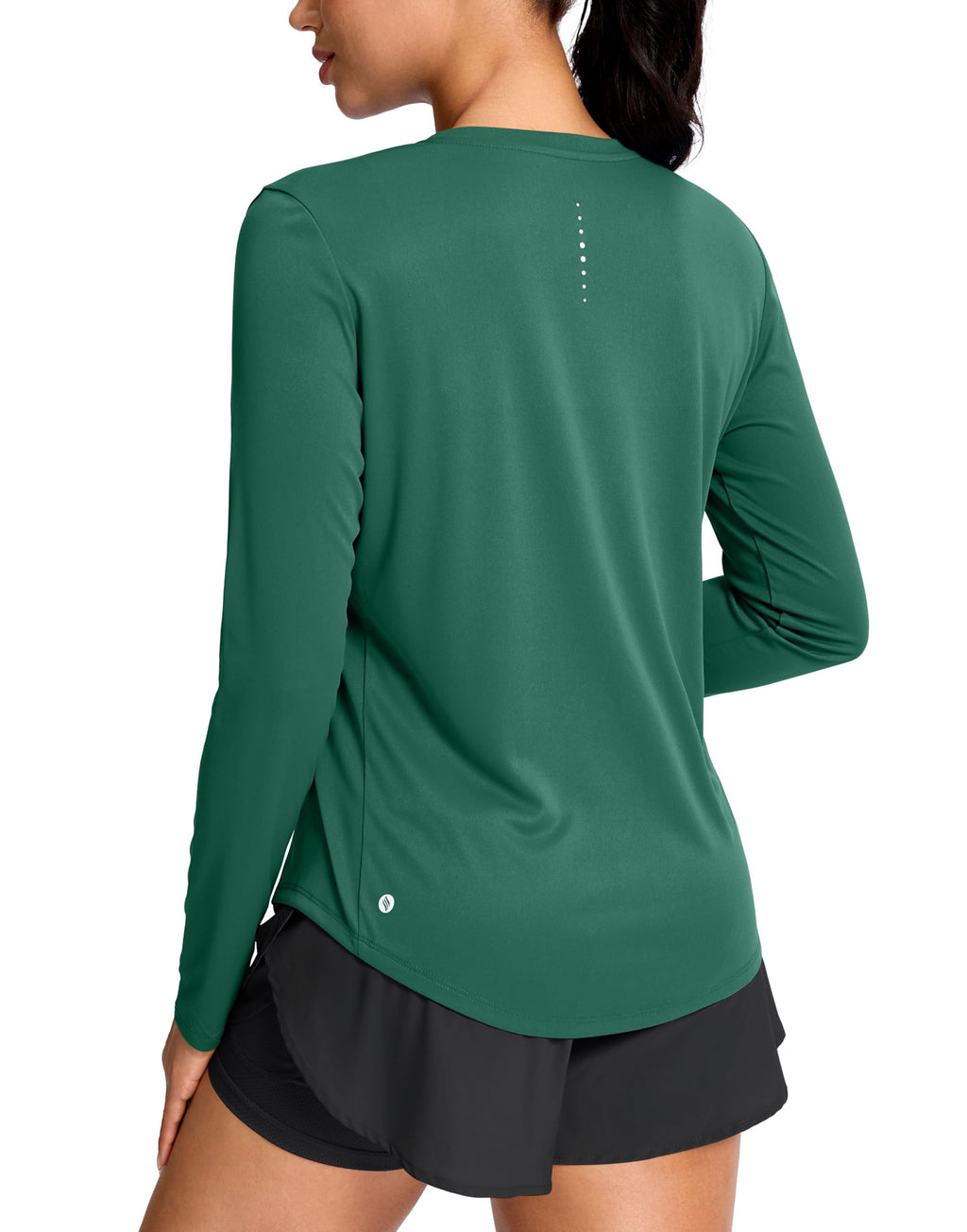 SANTINY Lightweight Long Sleeve Workout Tops for Women