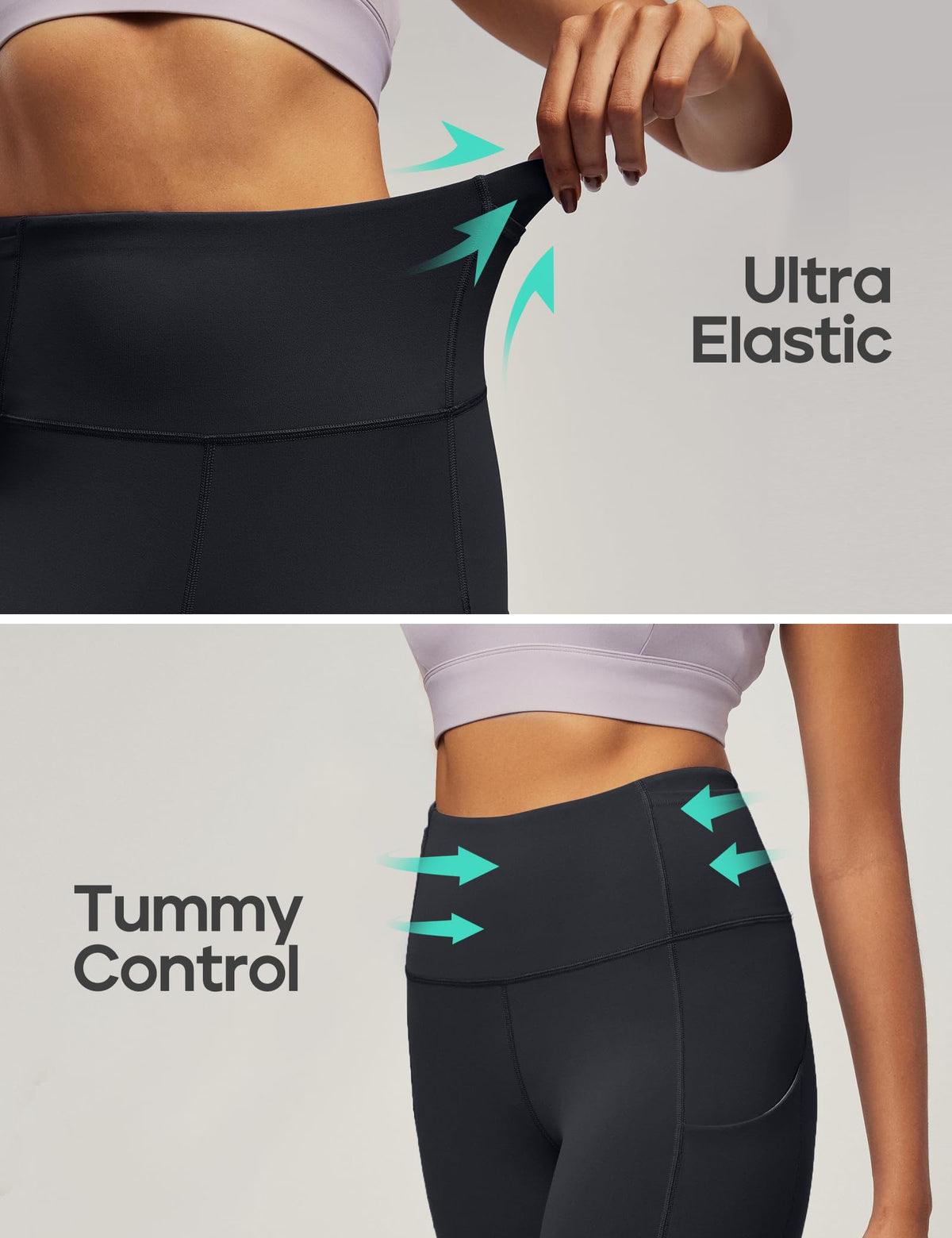 Women’s Pocket Tummy-Control Leggings