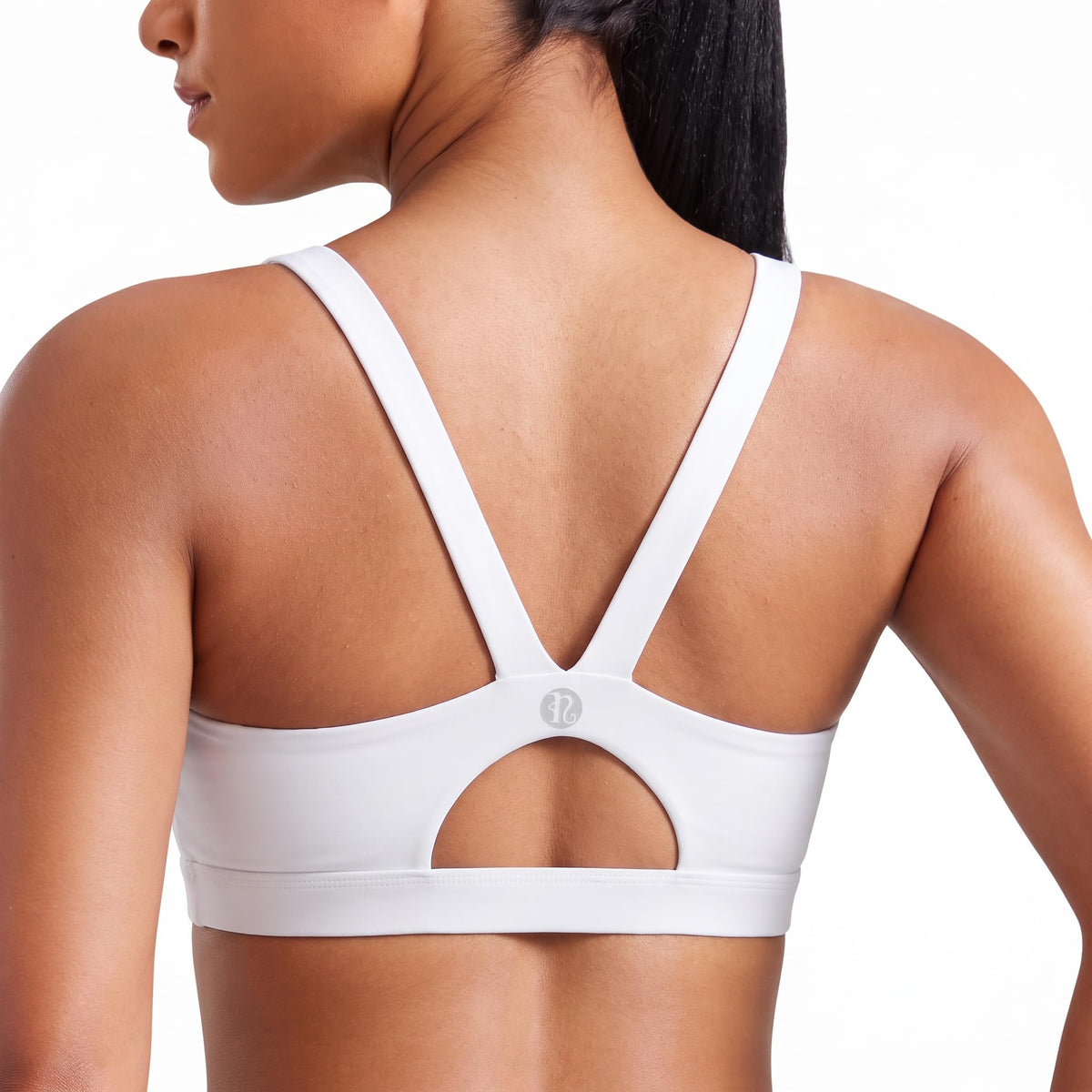 RUNNING GIRL Cloud-Soft V Back High Impact Sports Bras for Women