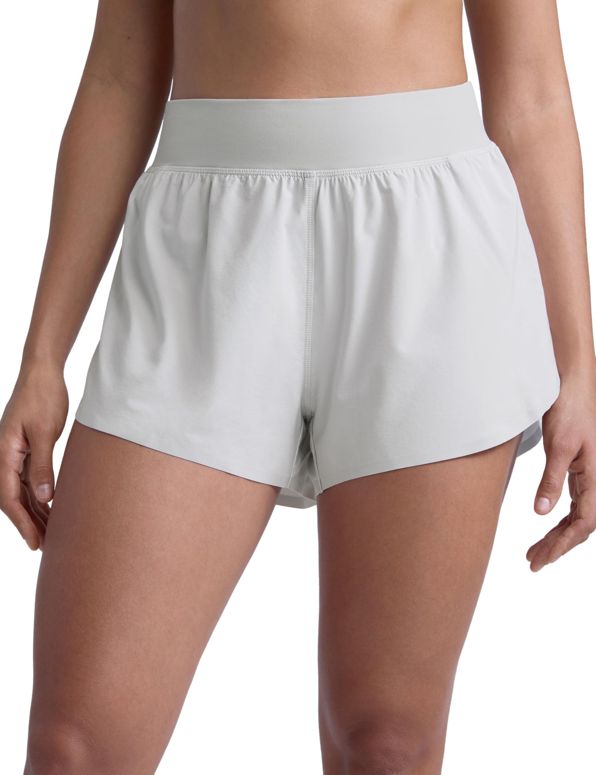 CRZ YOGA High Waisted Split Running Shorts 3"
