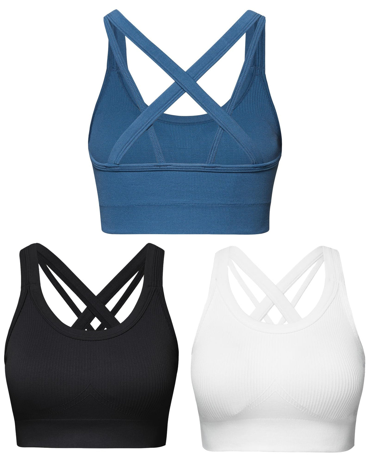 Women's High-Support Criss-Cross Sports Bra