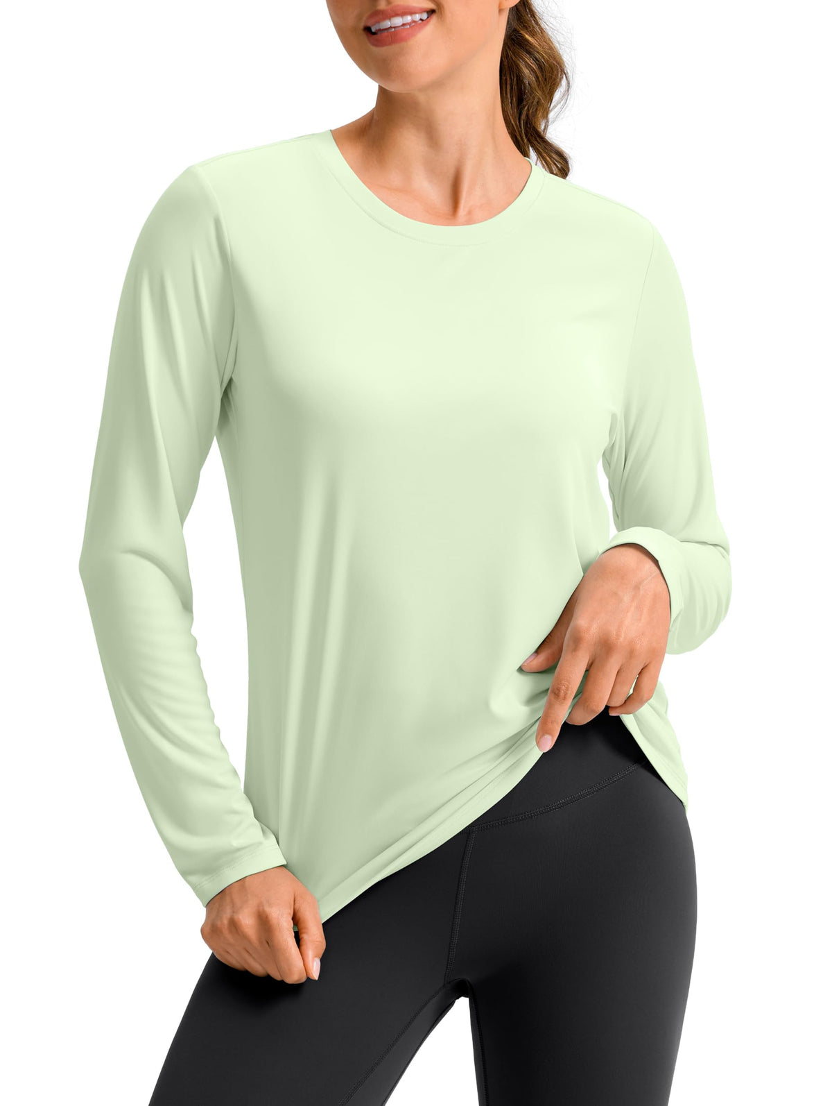 Women's Lightweight Long-Sleeve Workout Top