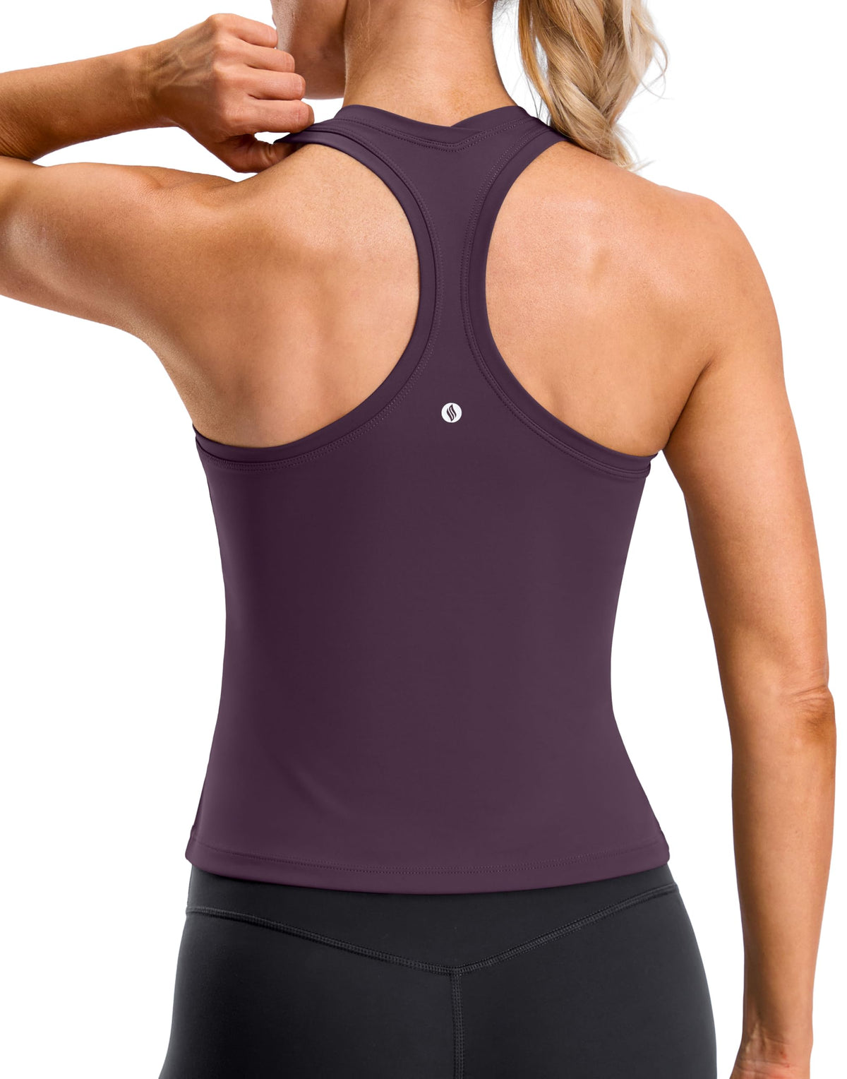 SANTINY Women's Workout Tank Tops Racerback Gym Shirts