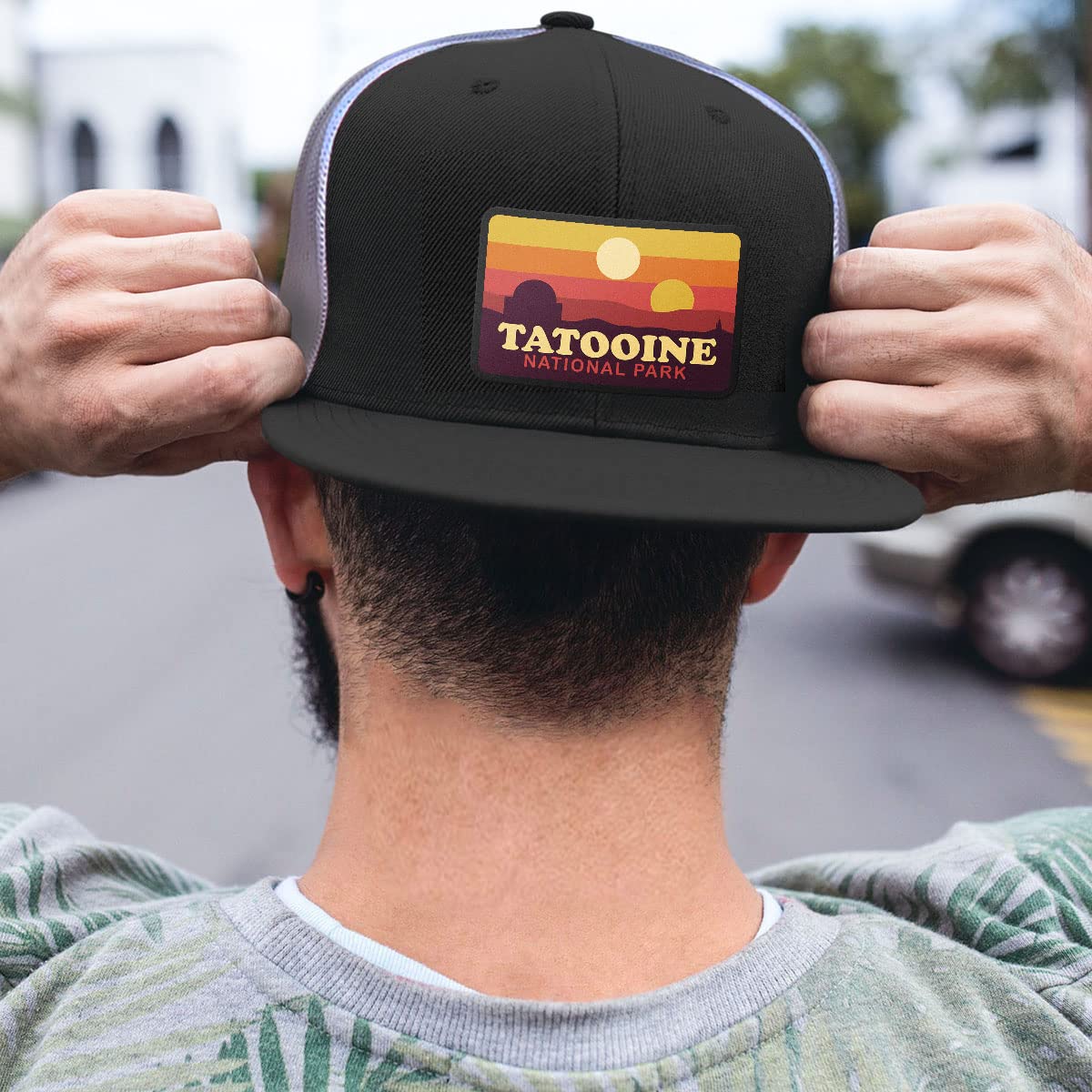 Unisex Mesh Snapback Cap