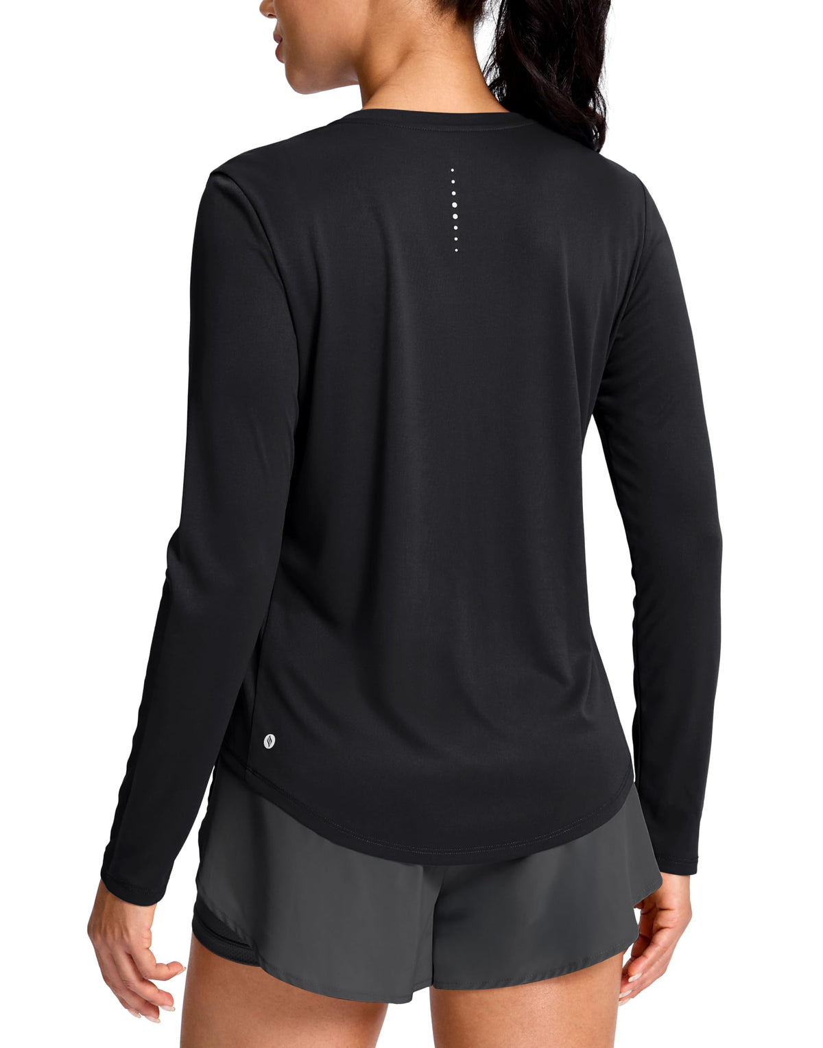 SANTINY Lightweight Long Sleeve Workout Tops for Women
