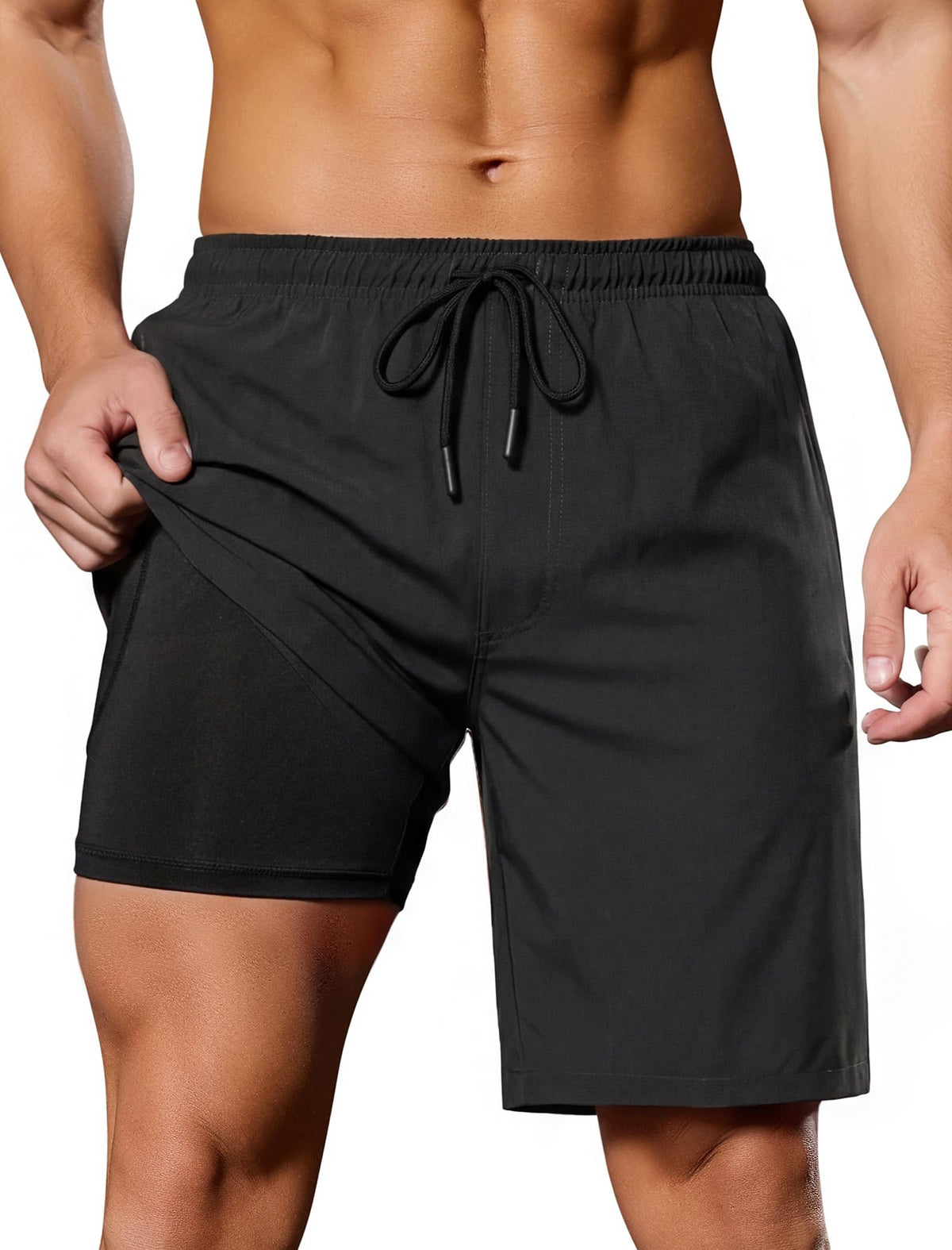 Men’s 2-in-1 Quick-Dry Running Shorts